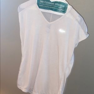 Nike off-white athletic top